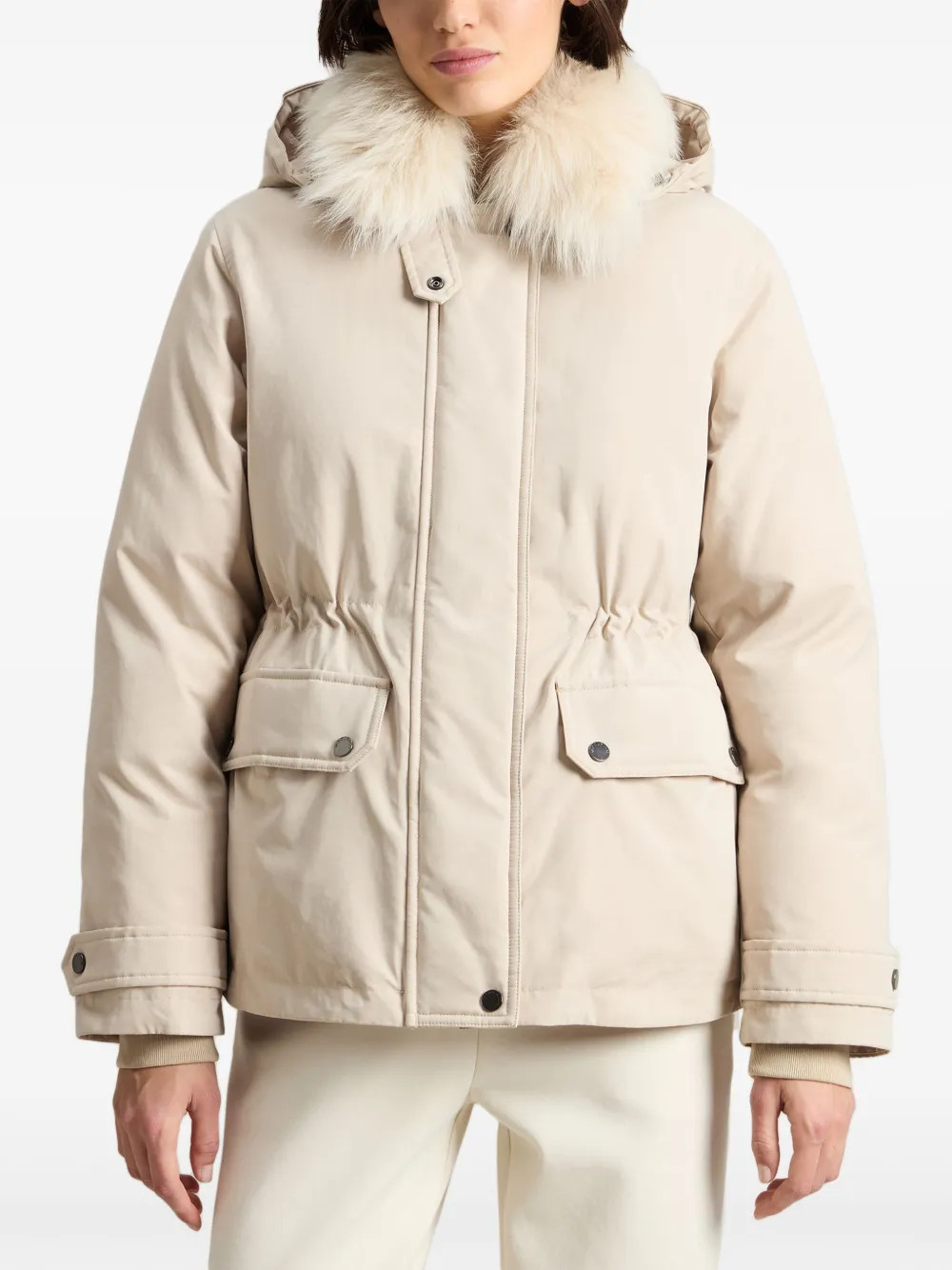 ゆ*ー様 roughlow jacket(beige) Holzweiler MOTO - Down jacket - beige - Zalando.co.uk