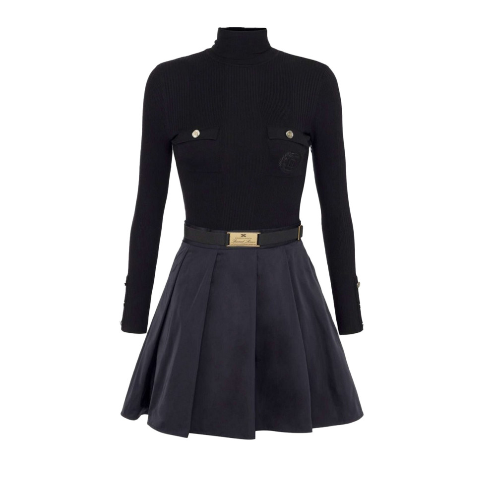Dress Elisabetta Franchi black AM98B46E2V550