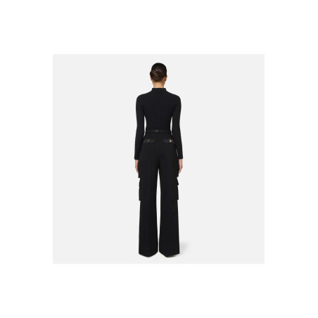 Pants Elisabetta Franchi black PA04546E2V580