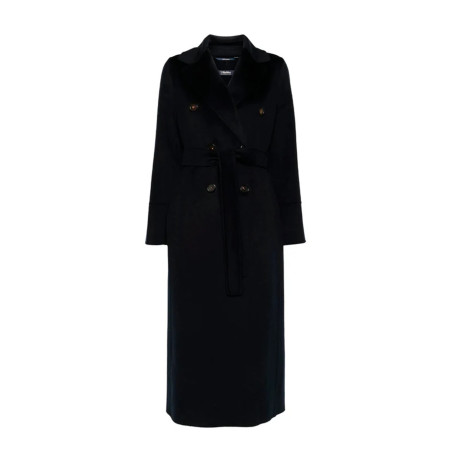 Abrigo 'S MAX MARA  azul oscuro