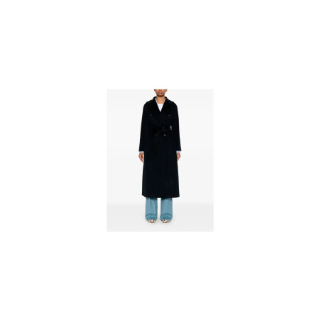 Abrigo 'S MAX MARA  azul oscuro