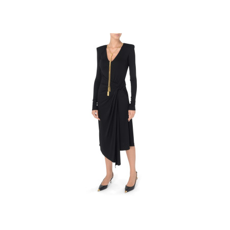 Dress Elisabetta Franchi black AB69746E2V540