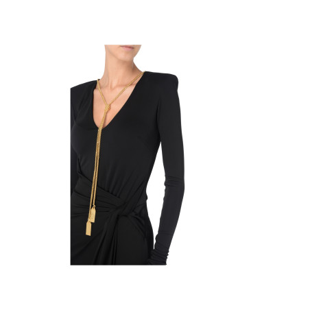 Dress Elisabetta Franchi black AB69746E2V540