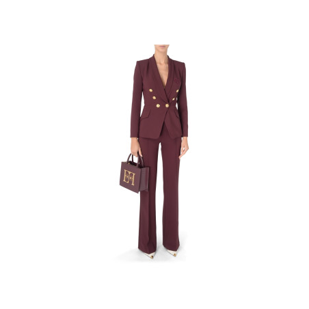 Giacca Elisabetta Franchi Bordeaux GI09346E2V560