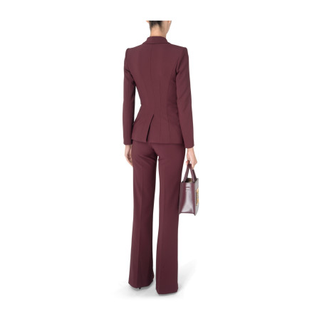 Giacca Elisabetta Franchi Bordeaux GI09346E2V560