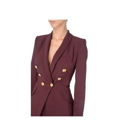 Giacca Elisabetta Franchi Bordeaux GI09346E2V560