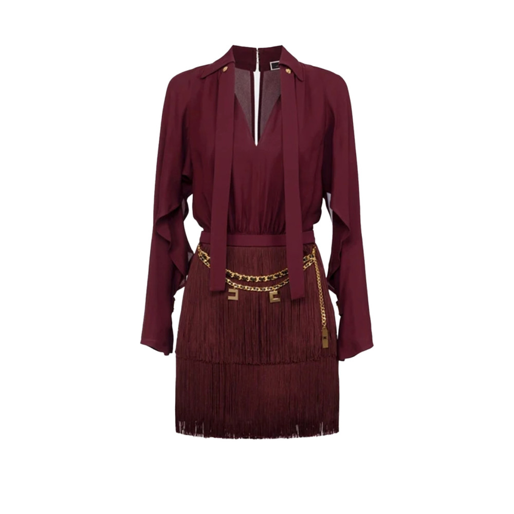 Kleid Elisabetta Franchi Burgund
