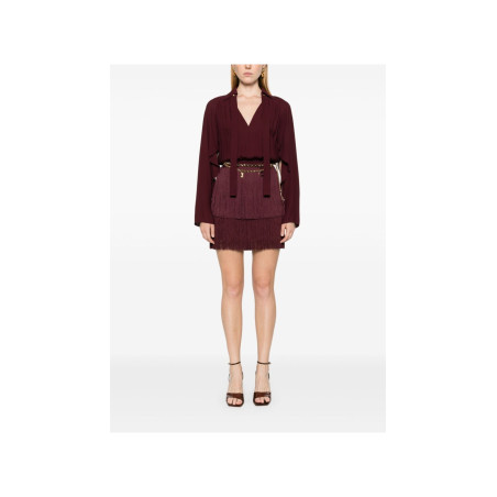 Kleid Elisabetta Franchi Burgund