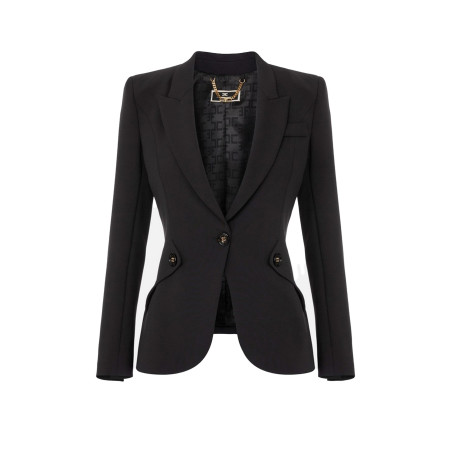 Chaqueta Elisabetta Franchi negro