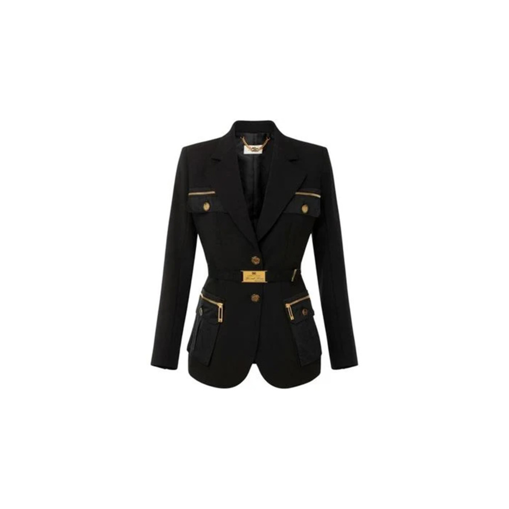Jacke Elisabetta Franchi schwarz
