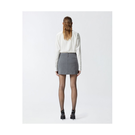 Falda Pinko gris