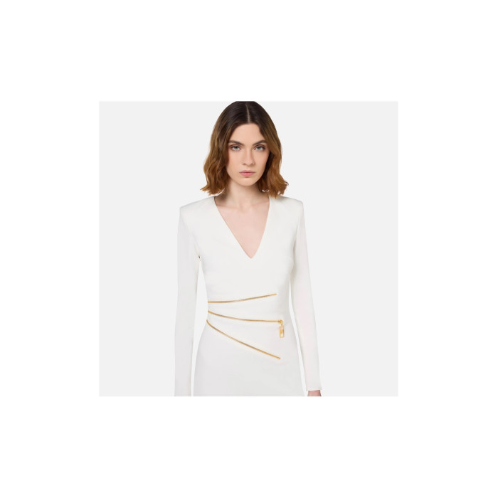 Dress Elisabetta Franchi white AB64747E2