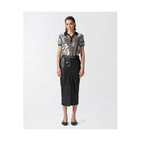 Falda Pinko negro