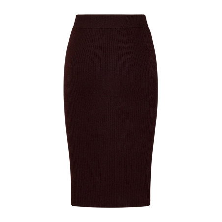 Falda Pinko marrón oscuro