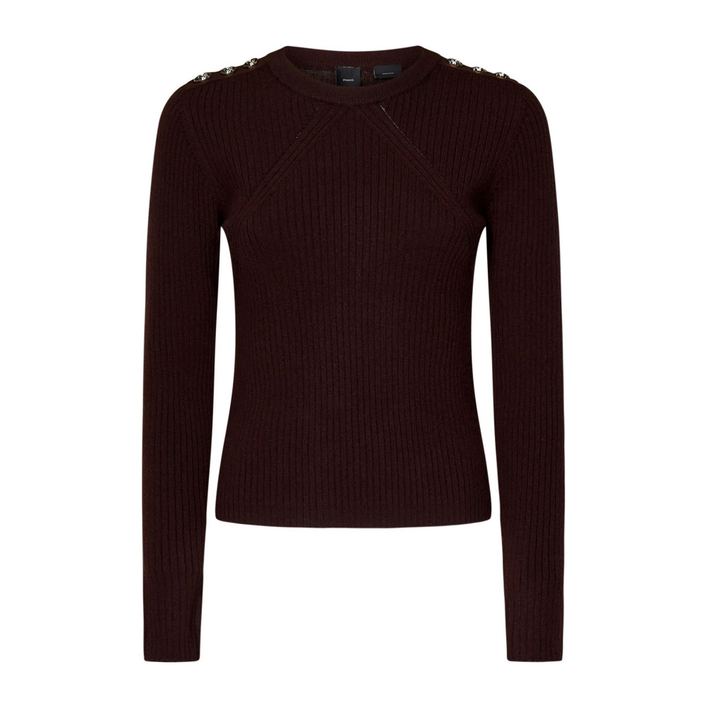 Sweater Pinko dark brown 104020 A15S