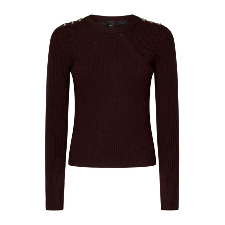 Sweater Pinko dark brown 104020 A15S
