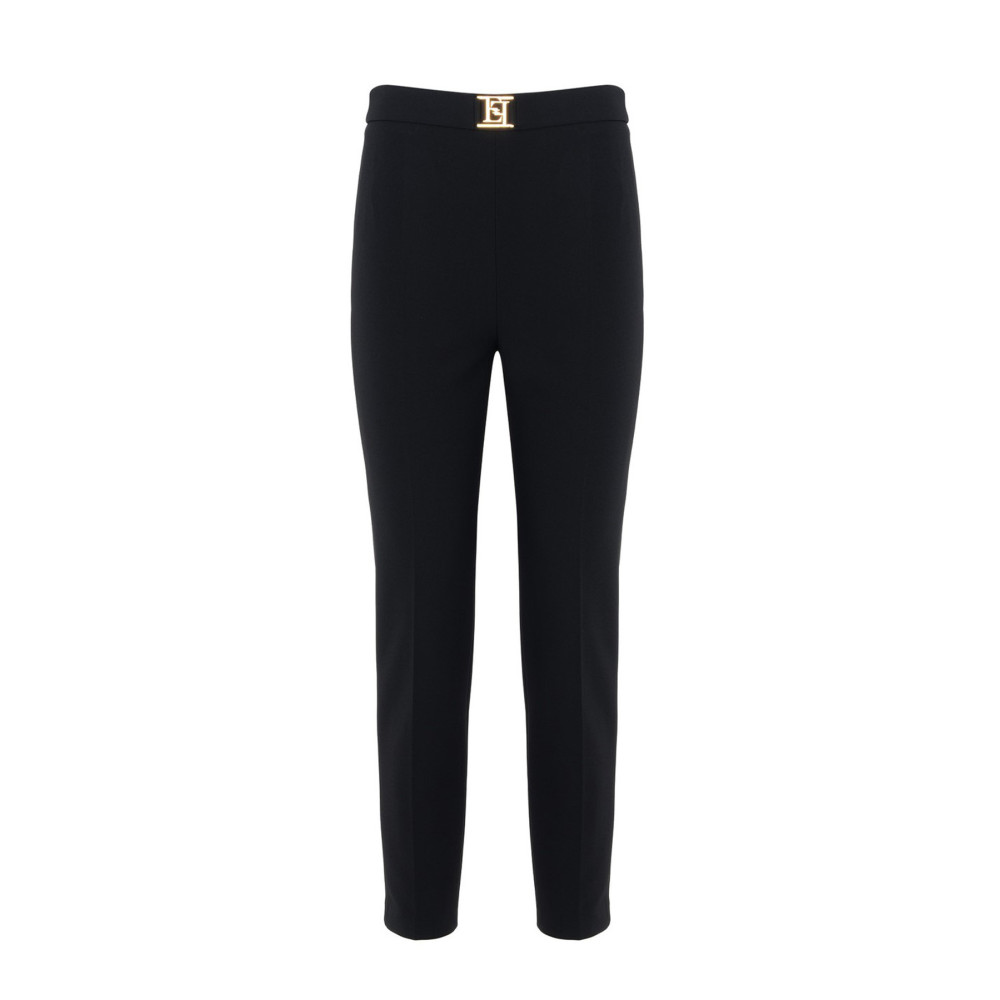 Pantalone Elisabetta Franchi nero PAT1441E2