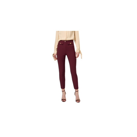 Pantalon Elisabetta Franchi Bordeaux