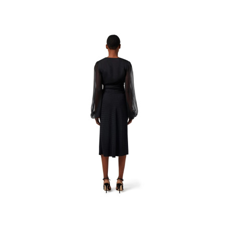 Gonna Elisabetta Franchi nero GO01541E2V290