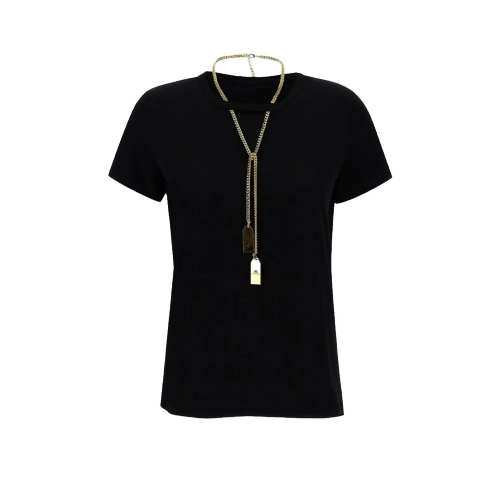 T-Shirt Elisabetta Franchi schwarz