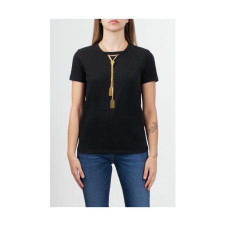 T-Shirt Elisabetta Franchi nero MA00946E2V220
