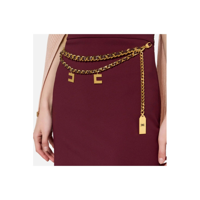 Rock Elisabetta Franchi Burgund