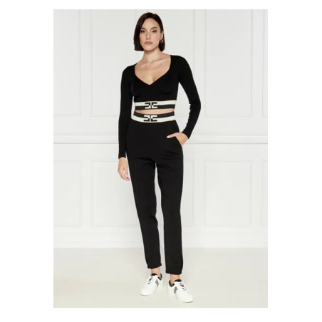 Pantalon Elisabetta Franchi noir