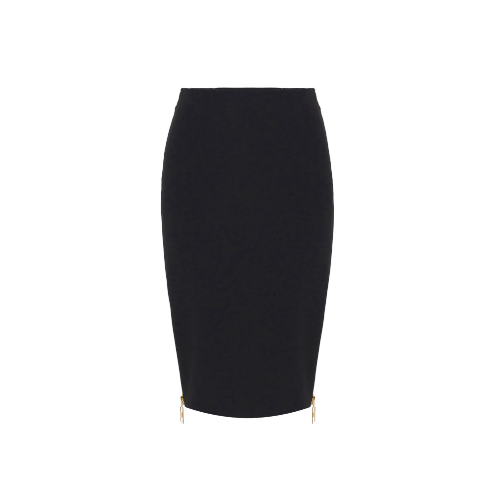 Skirt Elisabetta Franchi black GO04746E2
