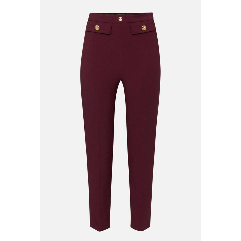 Pantalon Elisabetta Franchi Bordeaux