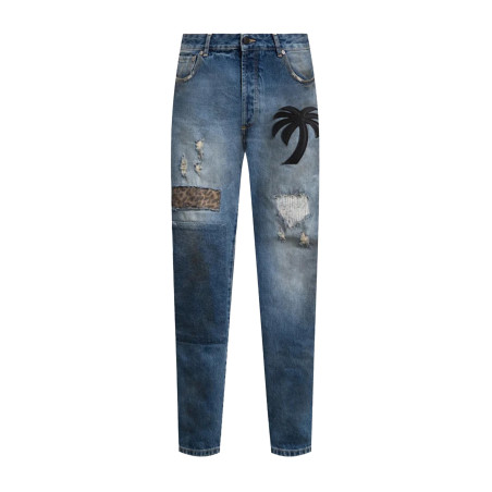 Jeans Palm Angels denim PMYA012F22DEN009