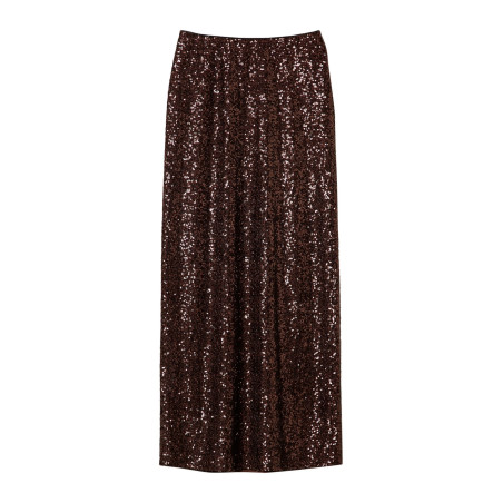 Skirt TWINSET dark brown 242TF2030