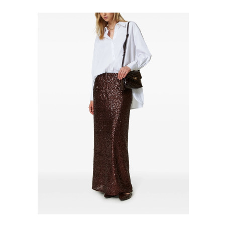 Skirt TWINSET dark brown 242TF2030