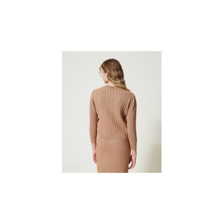 Sweater TWINSET marrón 242TP3340