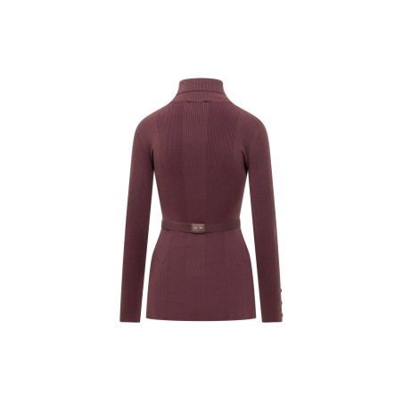 Pull Elisabetta Franchi Bordeaux