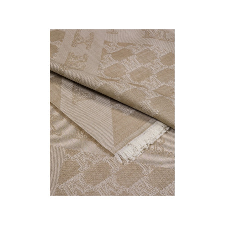 Scarf MaxMara beige YAQUI