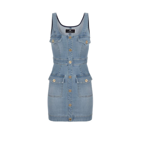 Vestido Elisabetta Franchi denim