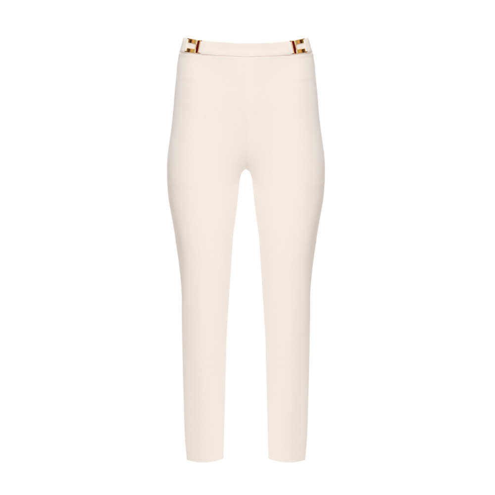 Pantalon Elisabetta Franchi crème