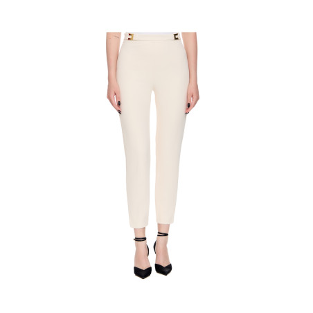 Pantalon Elisabetta Franchi crème