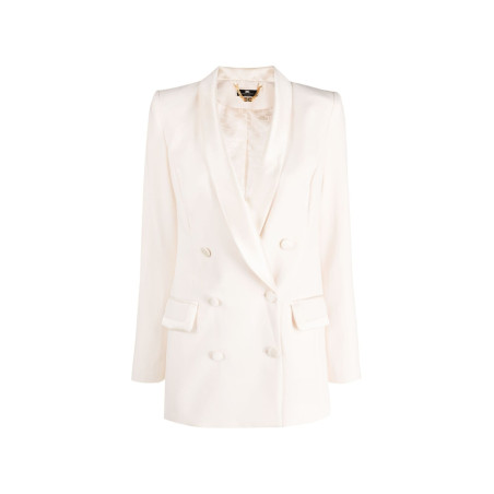 Chaqueta Elisabetta Franchi Crema
