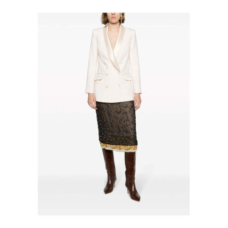Chaqueta Elisabetta Franchi Crema