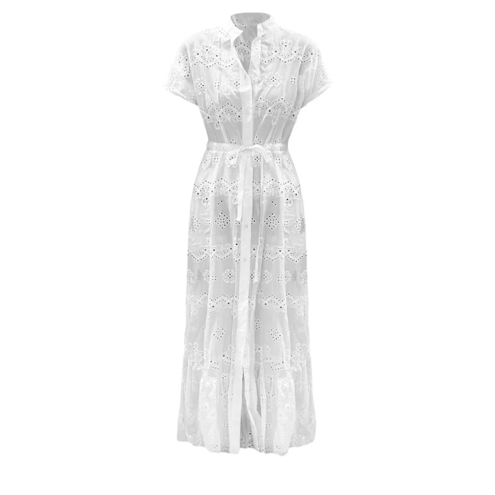 Vestido MC2 Saint Barth blanco