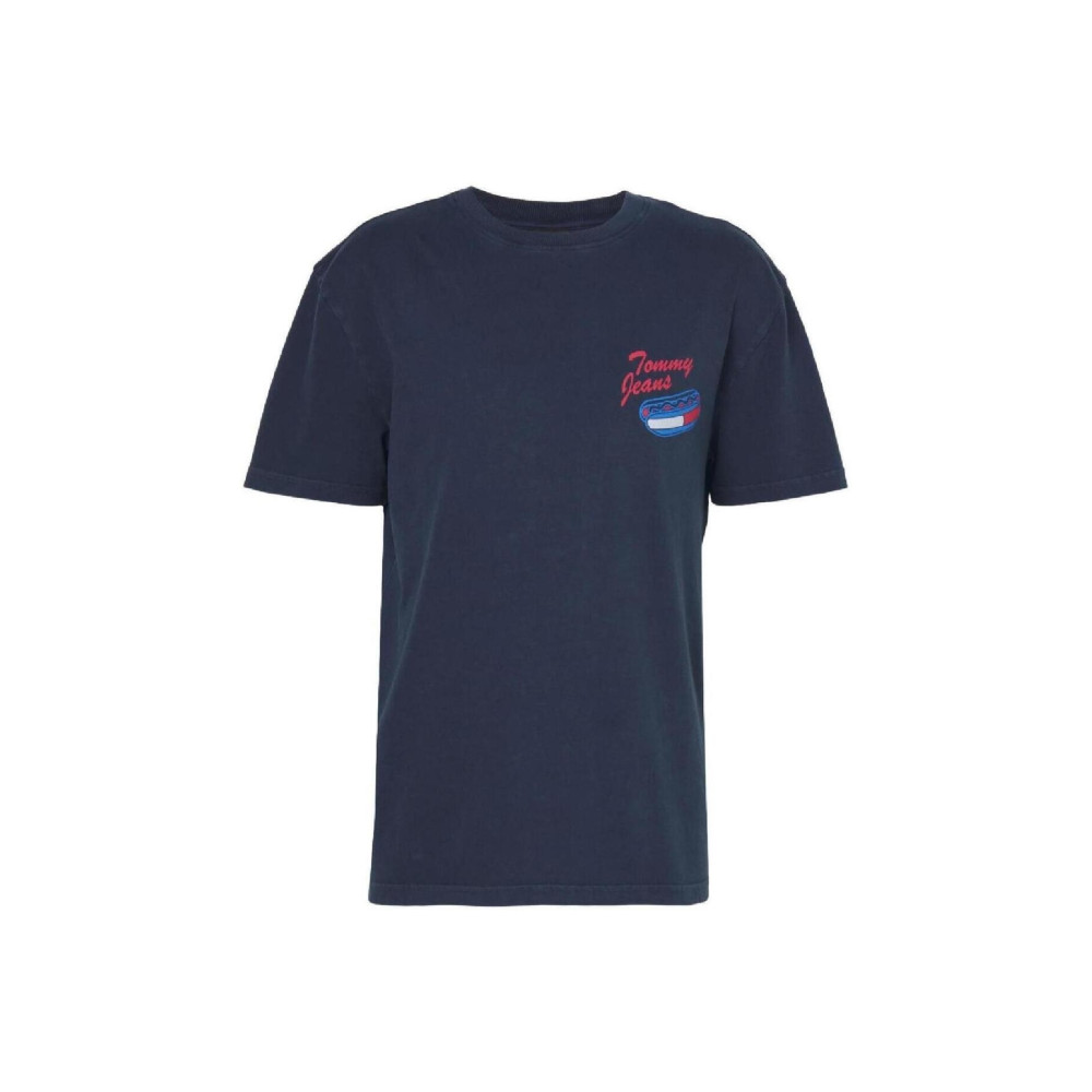 T-Shirt TOMMY JEANS blue DM0DM18552 C1G