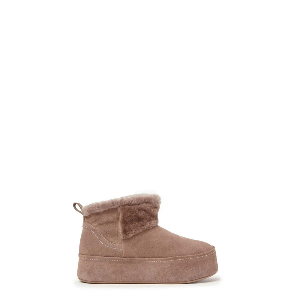 Stivaletti Paloma Barceló beige ARABELA MOUTON TAUPE