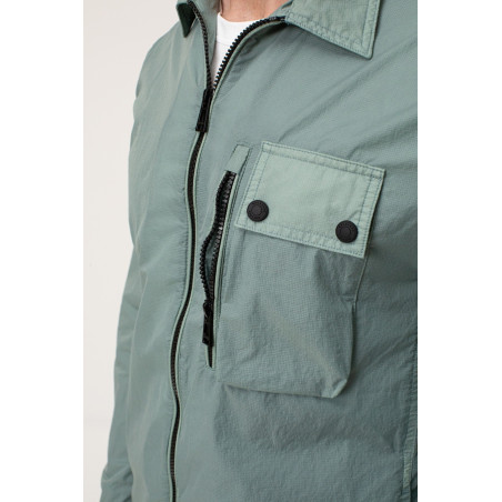 Jacket Belstaff green RAIL OVERSHIRT STEEL GREEN