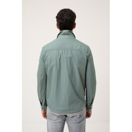 Jacket Belstaff green RAIL OVERSHIRT STEEL GREEN