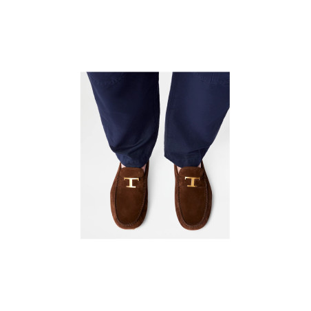 Mocasines Tod's marrón oscuro