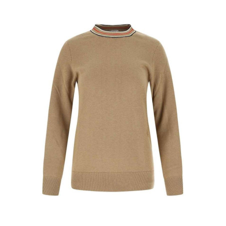 Maglione Burberry cammello 8048429 1005