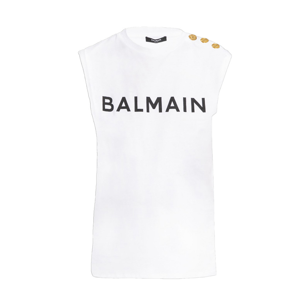 Camiseta Balmain blanco
