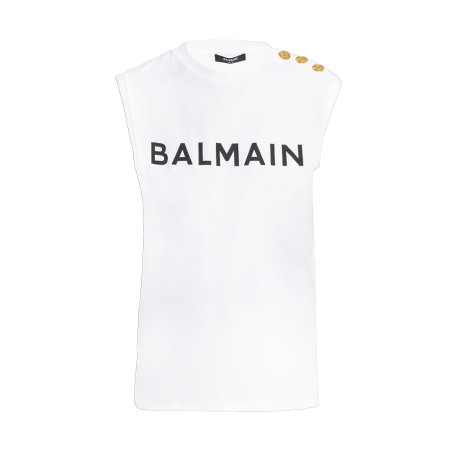 Camiseta Balmain blanco
