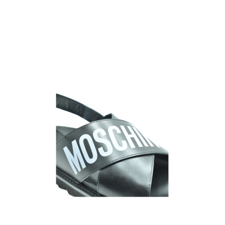 Sandalias Moschino negro